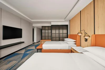 Deluxe con dos camas individuales, habitación de huéspedes — Sheraton Hanoi Hotel